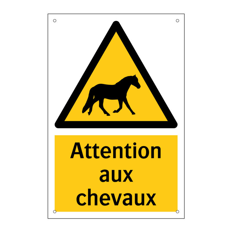 Attention aux chevaux