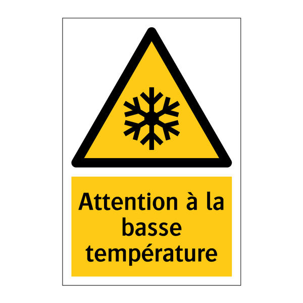 Attention à la basse température