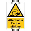 Attention à l'acide nitrique