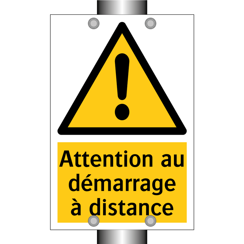 Attention au démarrage à distance