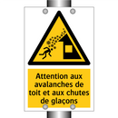 Attention aux avalanches de toit et aux chutes de glaçons