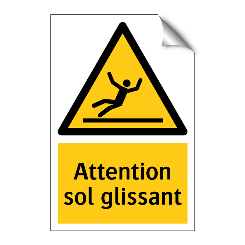Attention sol glissant