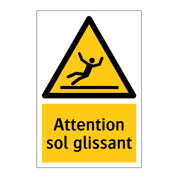 Attention sol glissant