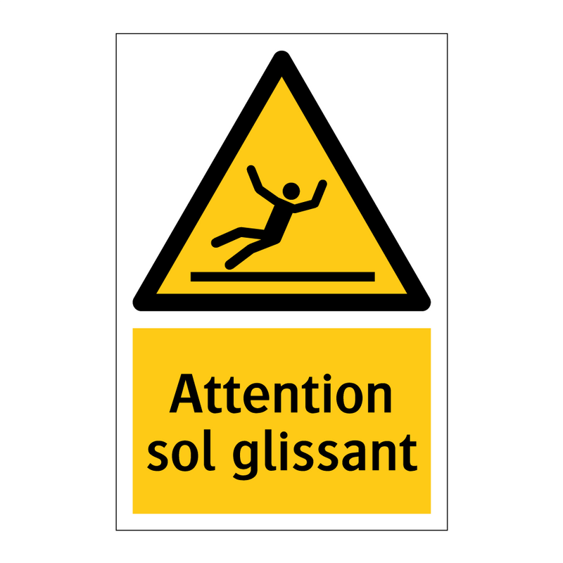 Attention sol glissant