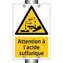 Attention à l'acide sulfurique