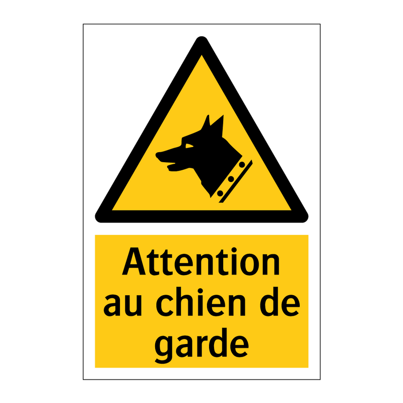 Attention au chien de garde