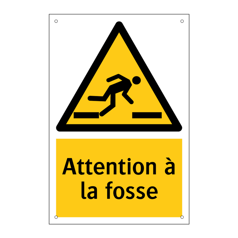 Attention à la fosse