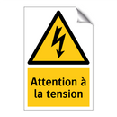 Attention à la tension