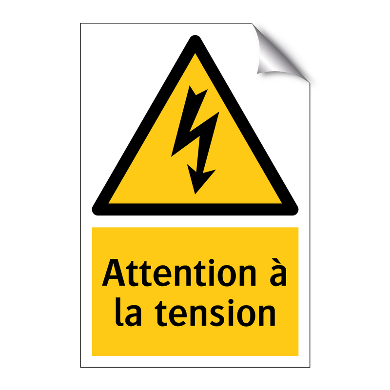 Attention à la tension