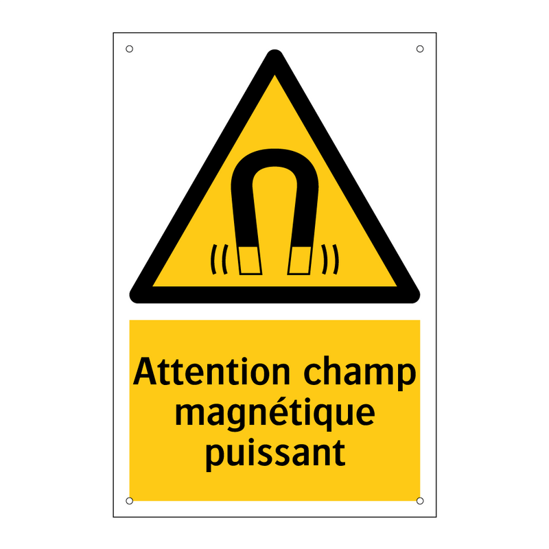 Attention champ magnétique puissant