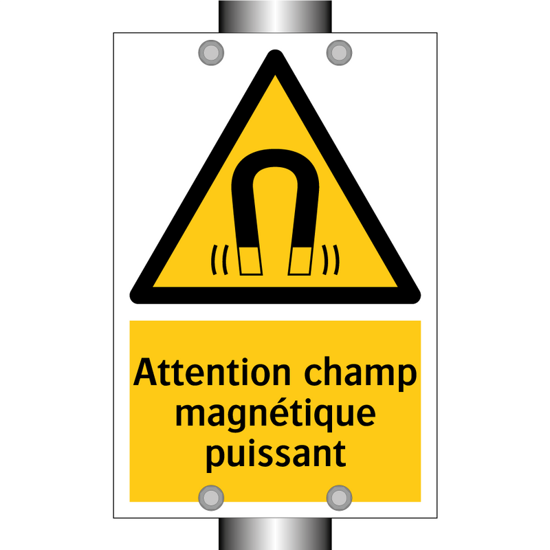 Attention champ magnétique puissant