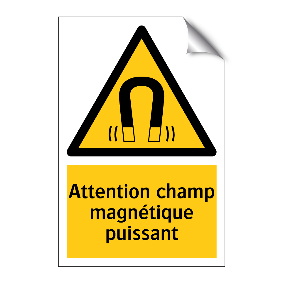 Attention champ magnétique puissant