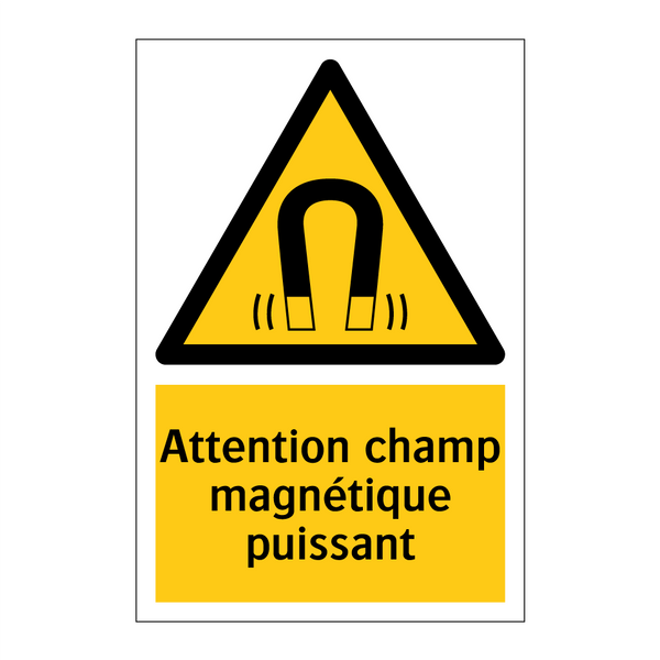 Attention champ magnétique puissant