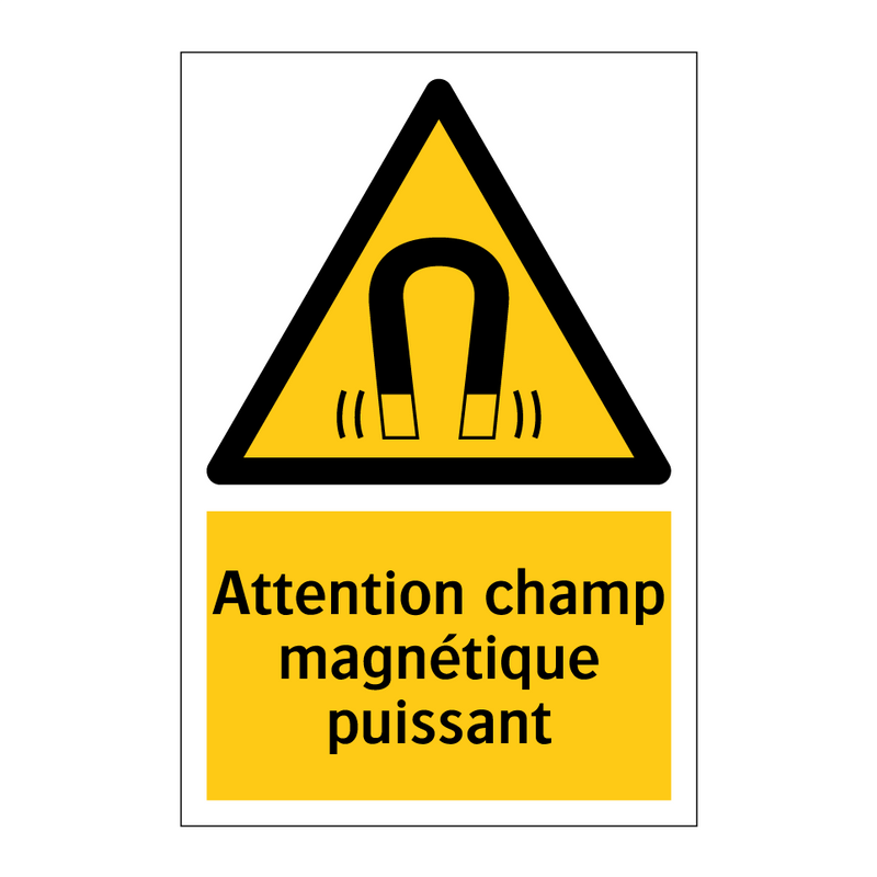 Attention champ magnétique puissant