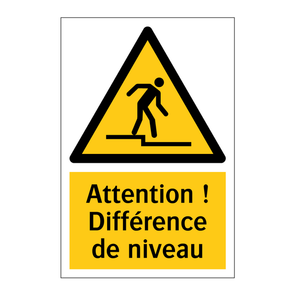 Attention ! Différence de niveau