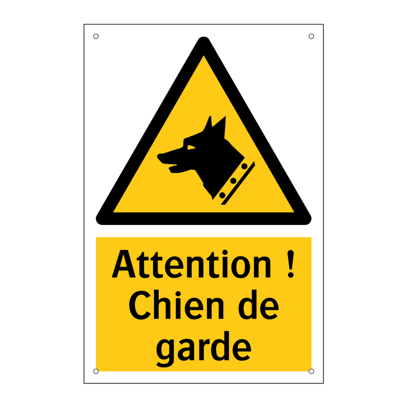 Attention ! Chien de garde
