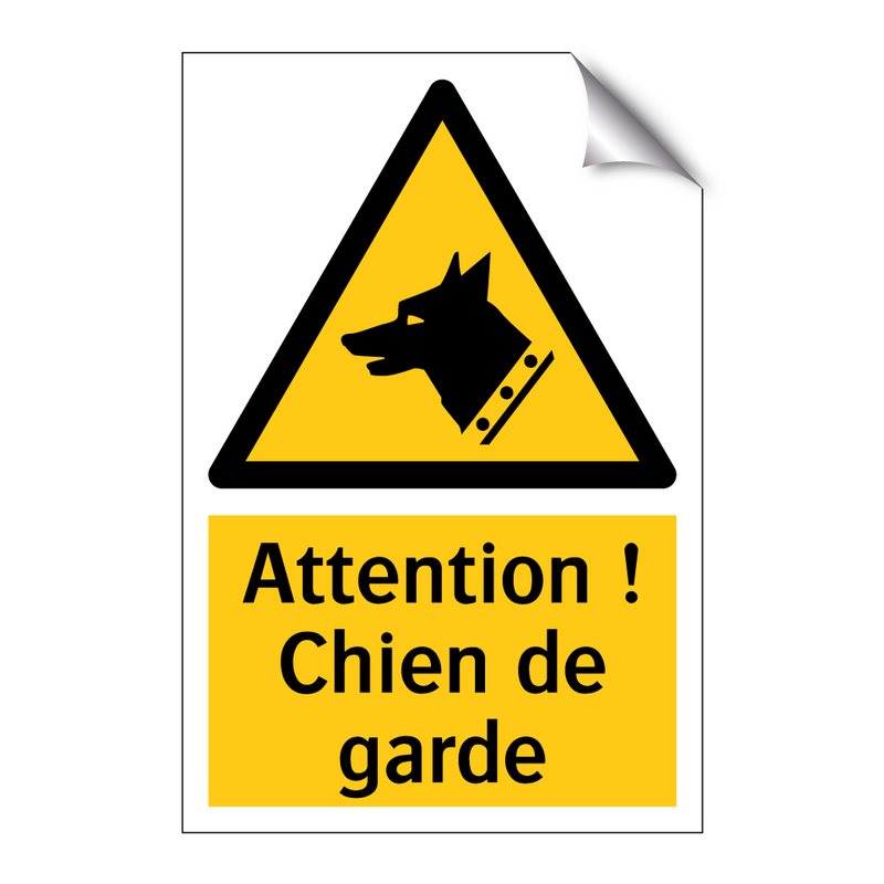 Attention ! Chien de garde