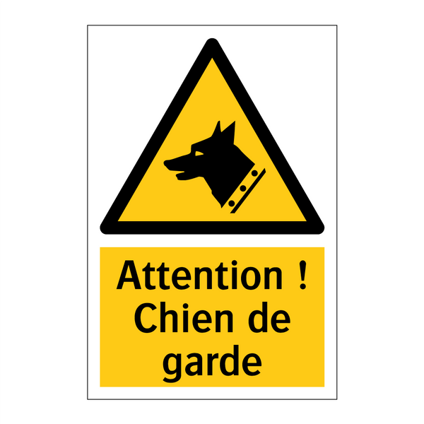 Attention ! Chien de garde
