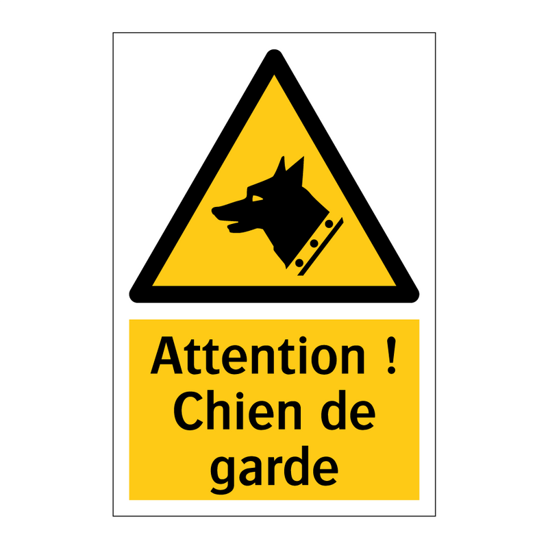 Attention ! Chien de garde