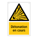 Détonation en cours