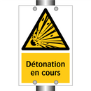 Détonation en cours