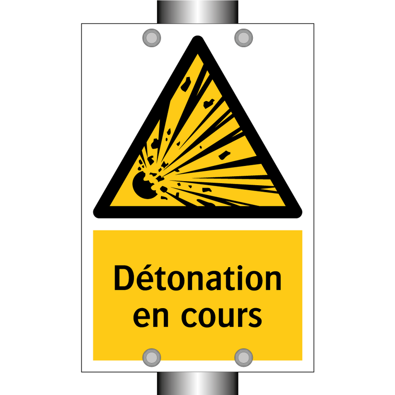 Détonation en cours