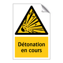 Détonation en cours
