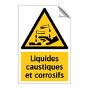 Liquides caustiques et corrosifs