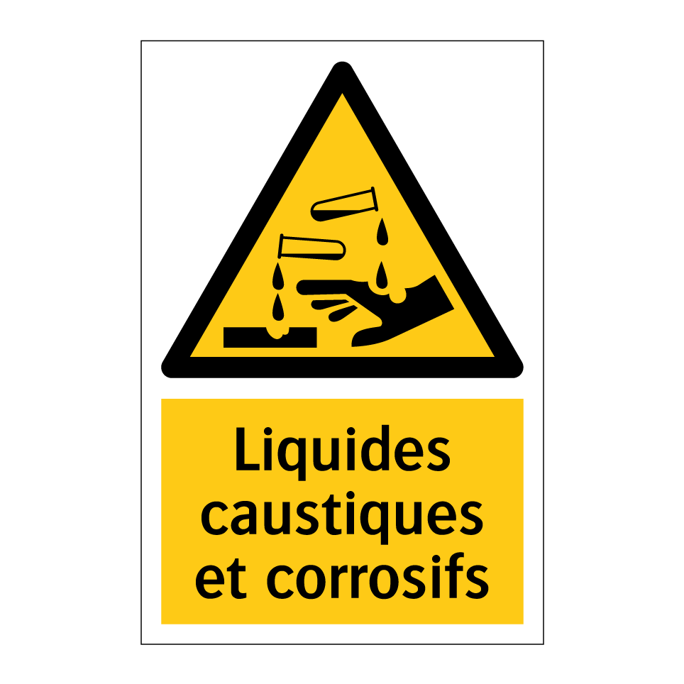 Liquides caustiques et corrosifs