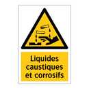Liquides caustiques et corrosifs