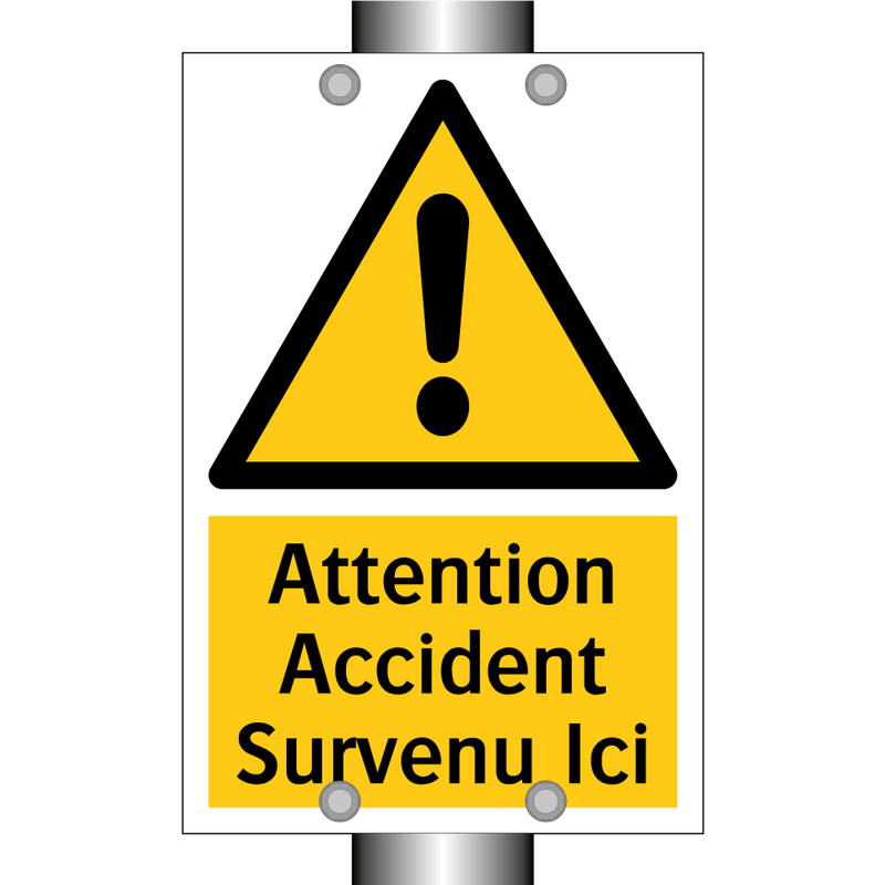 Attention Accident Survenu Ici