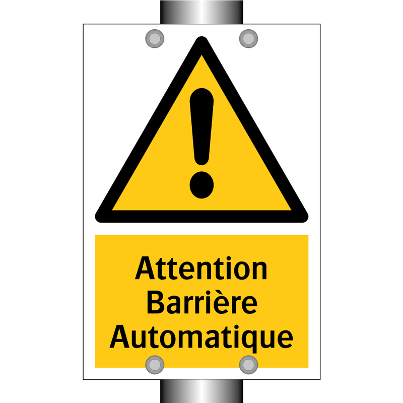 Attention Barrière Automatique