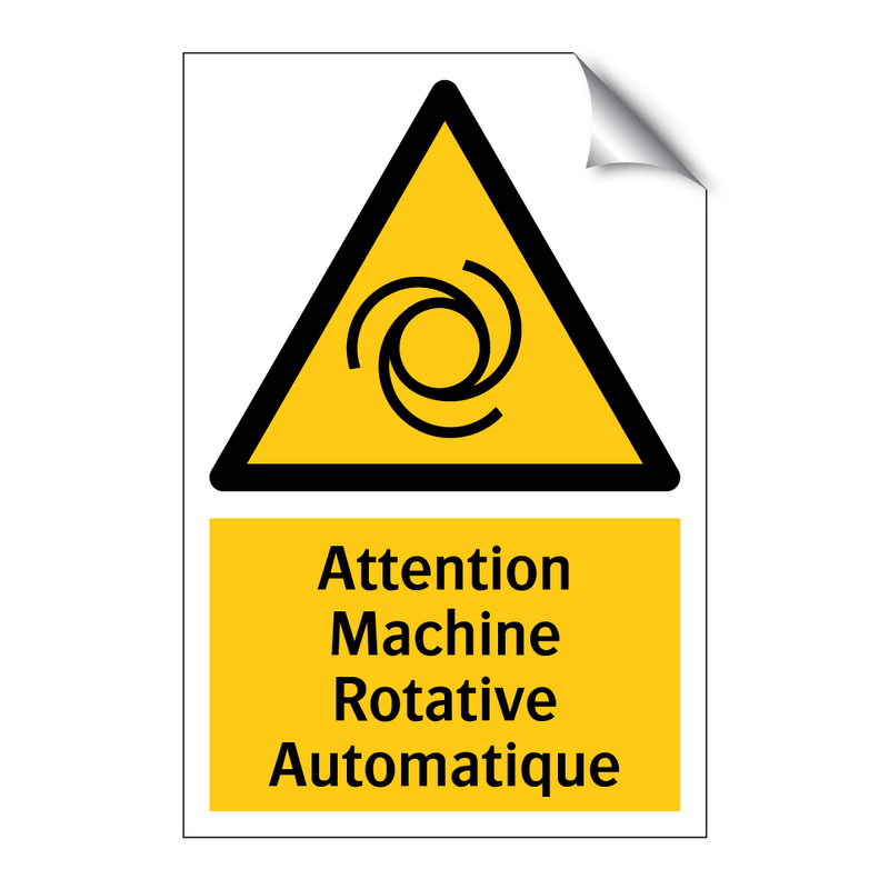 Attention Machine Rotative Automatique
