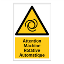 Attention Machine Rotative Automatique