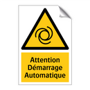 Attention Démarrage Automatique
