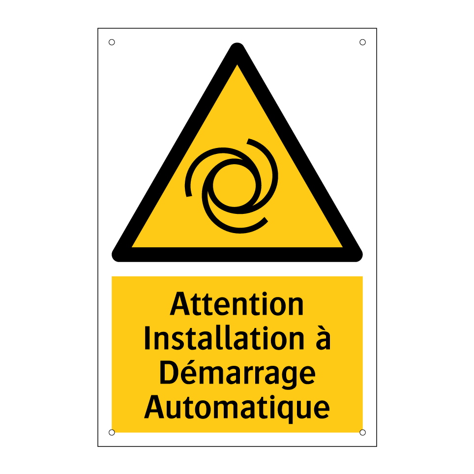 Attention Installation à Démarrage Automatique