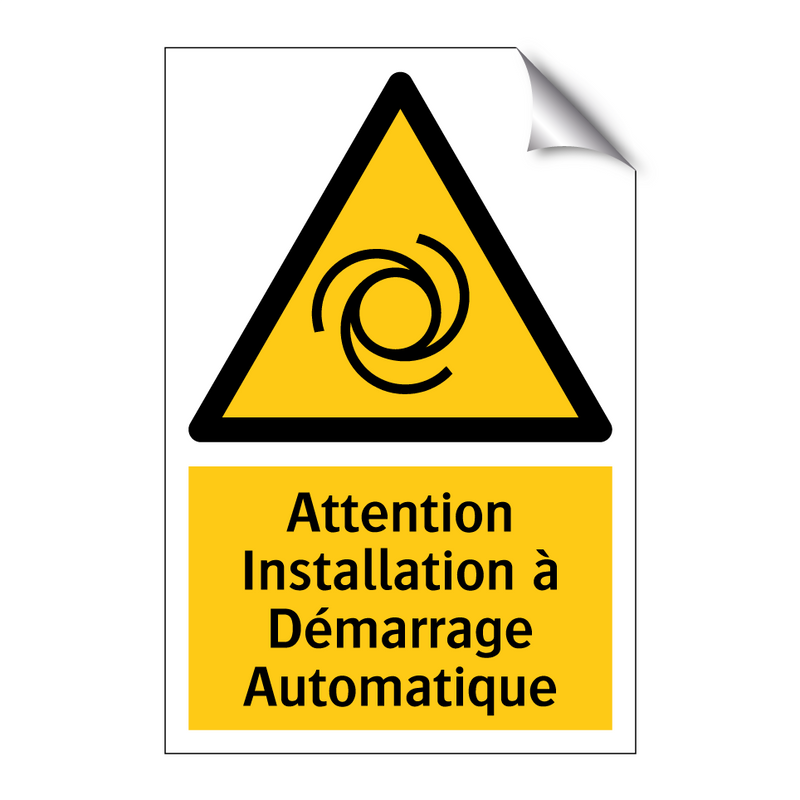 Attention Installation à Démarrage Automatique