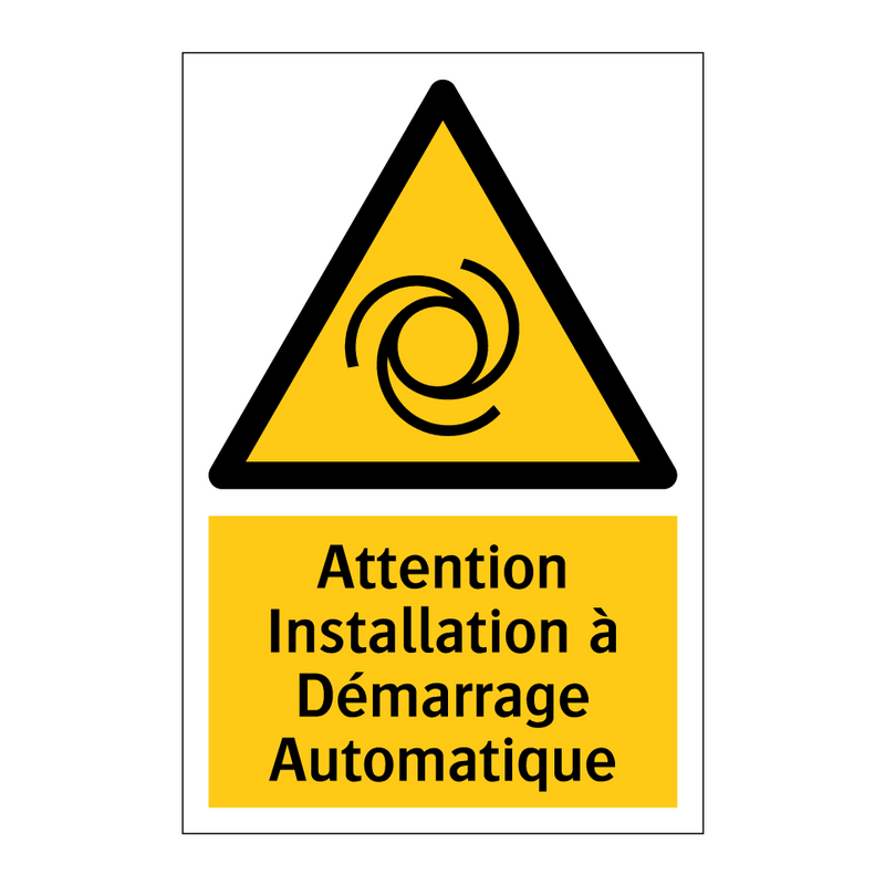 Attention Installation à Démarrage Automatique