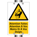 Attention Faites Attention À Vos Mains Et À Vos Doigts