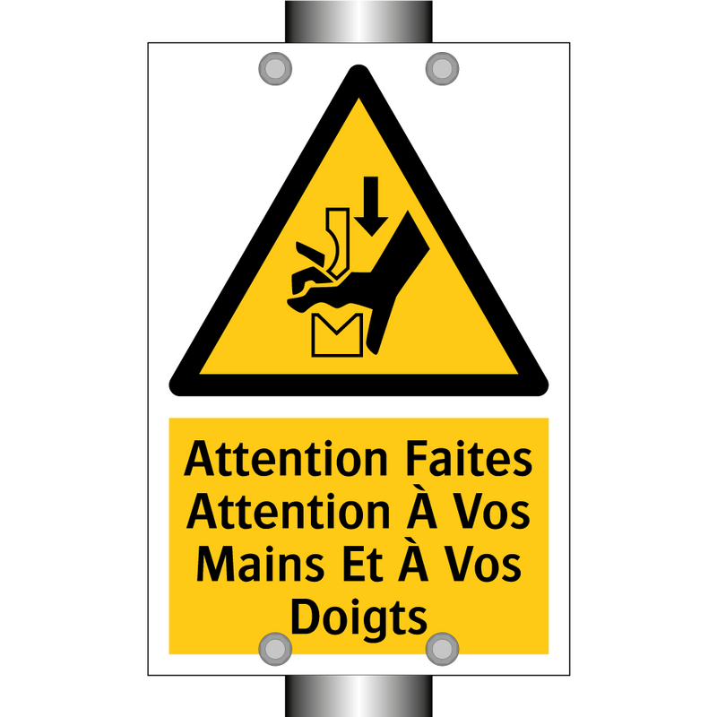Attention Faites Attention À Vos Mains Et À Vos Doigts