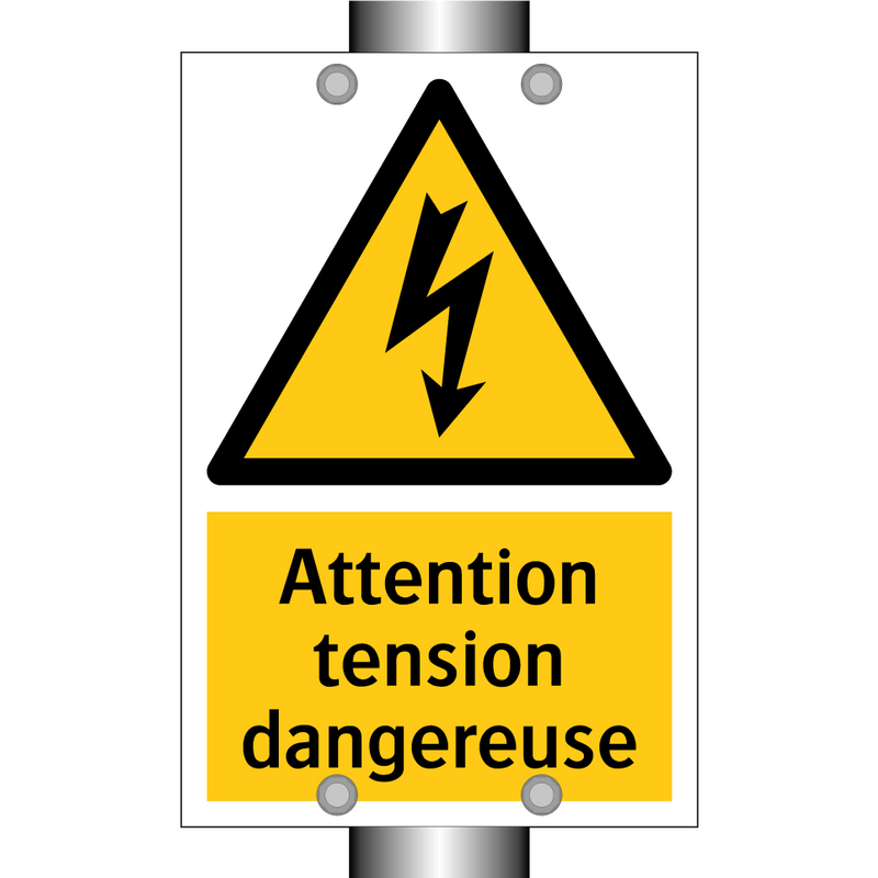 Attention tension dangereuse