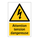 Attention tension dangereuse