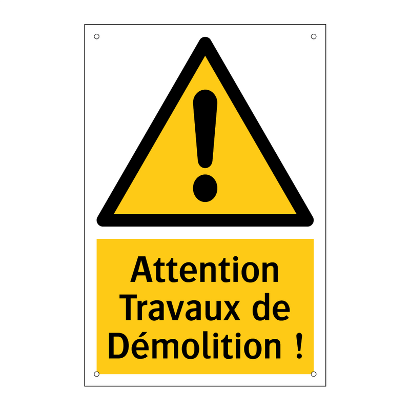 Attention Travaux de Démolition !