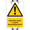 Attention porte s'ouvre automatiquement