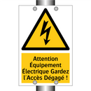 Attention Équipement Électrique Gardez l'Accès Dégagé !