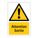 Attention Sortie
