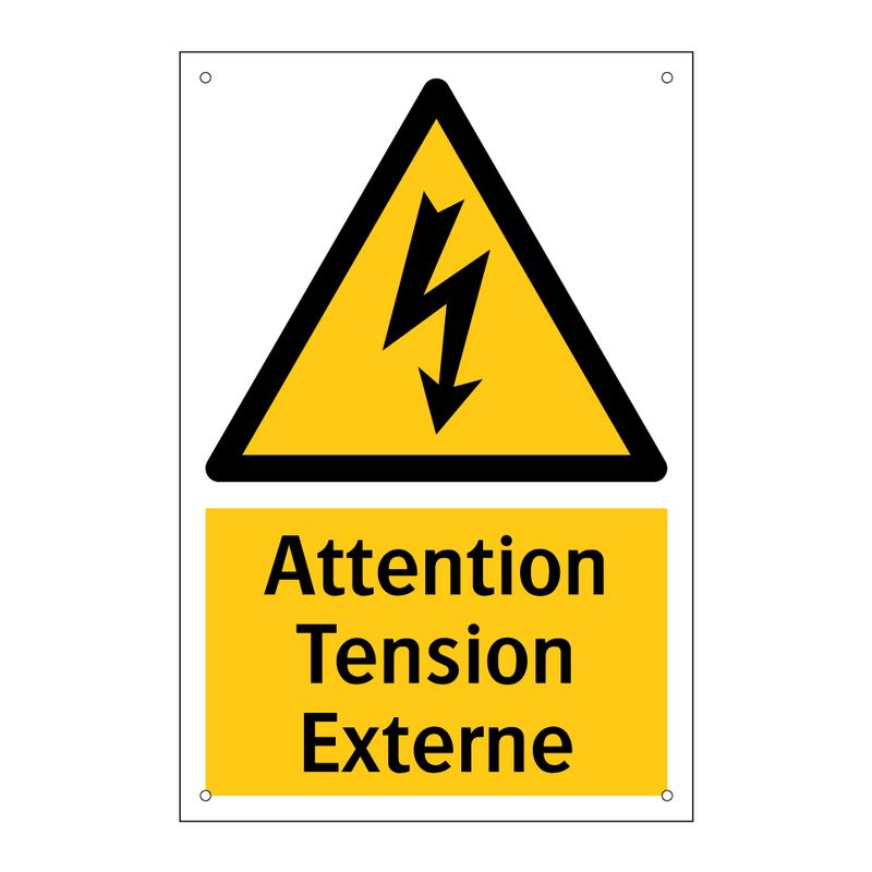 Attention Tension Externe