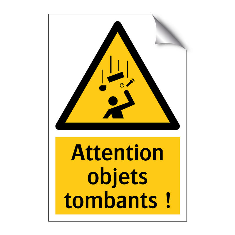 Attention objets tombants !