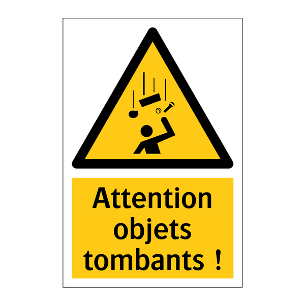 Attention objets tombants !