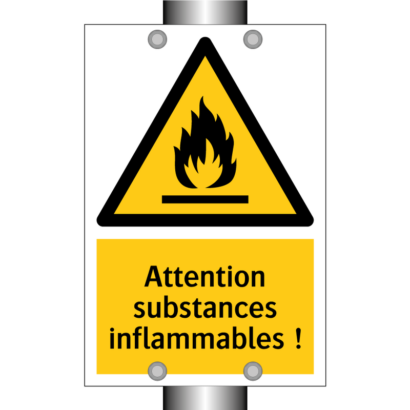 Attention substances inflammables !